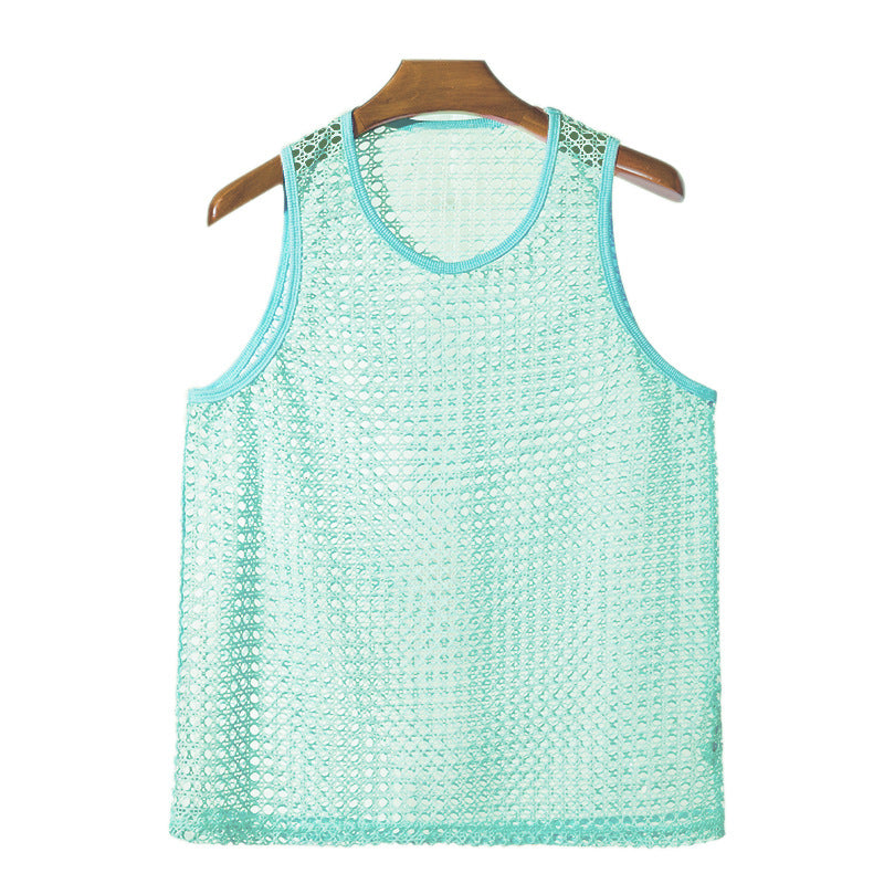 Men's Mesh Sports Tank Top Ivyshape