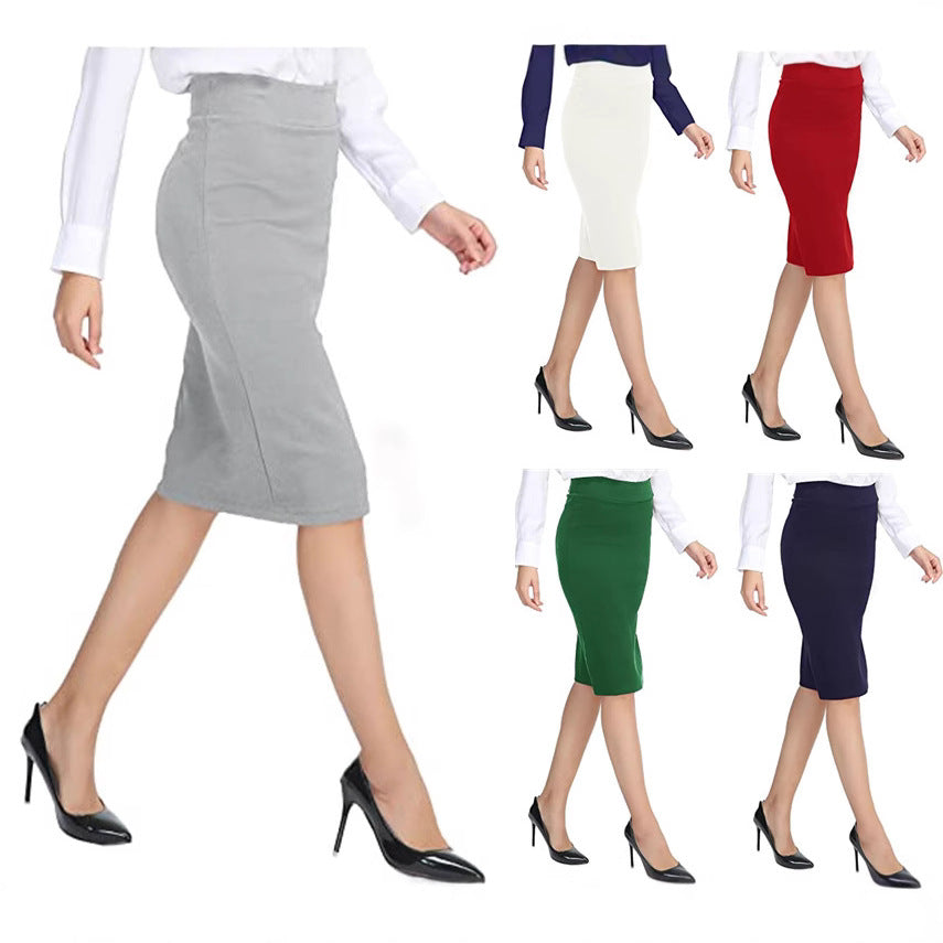 Women tailored pencil skirt Ivyshape