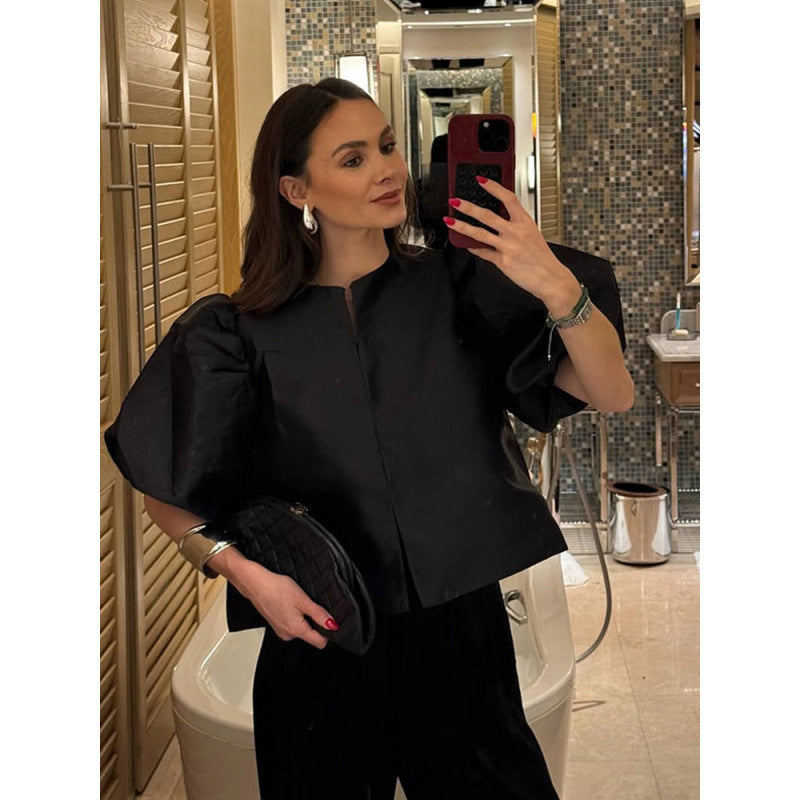 Ladies Elegant and Dramatic Clothing Ensemble Ivyshape