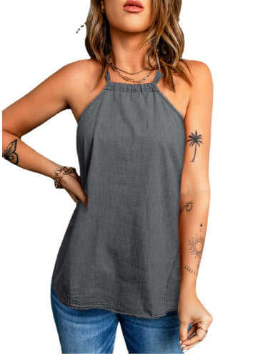 Women's fashionable tank top with a casual cut and high-quality materials Ivyshape