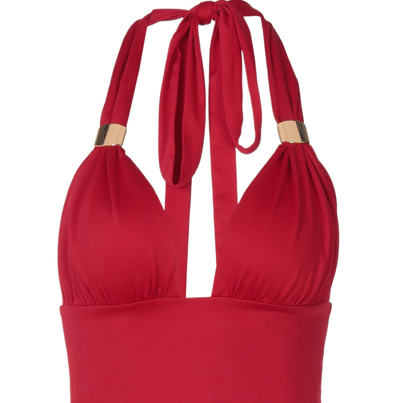 Women Halter Neck Crop Top Ivyshape