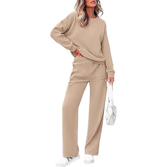 Ivyshape | Casual Sportswear Two-Piece Set