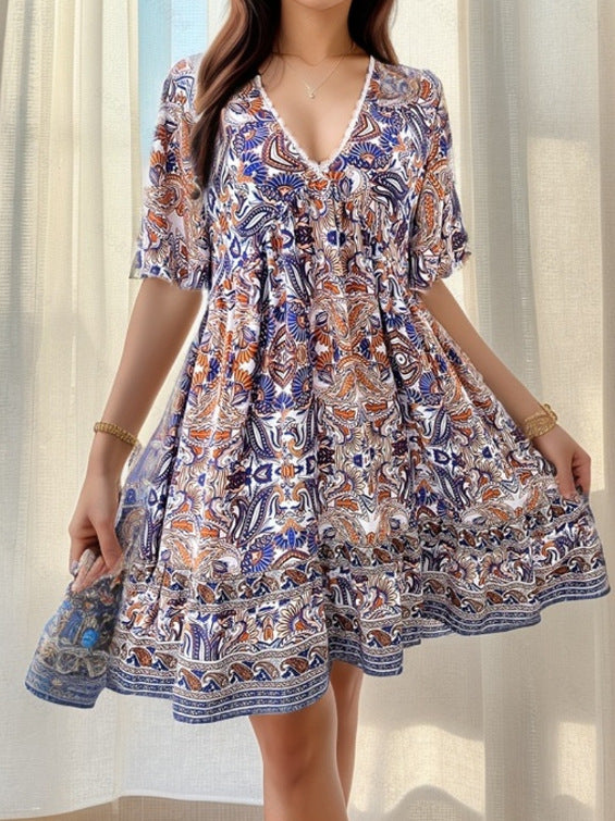 Women's Casual Boho Dress Ivyshape
