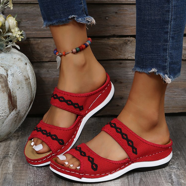 Women Comfortable and Airy House Sandals with Adjustable Straps Ivyshape