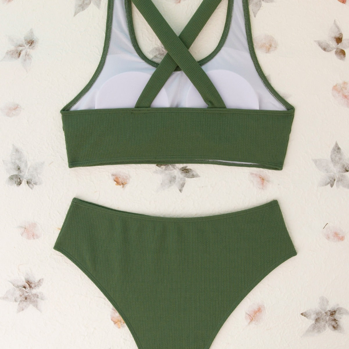 Women's sport bikini with cross design and comfortable fit Ivyshape