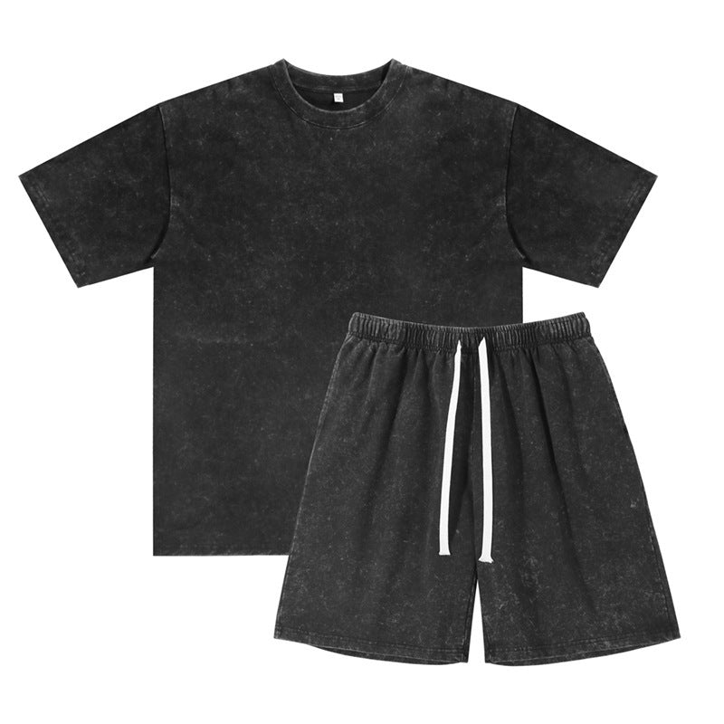 Elegant leisure set consisting of t-shirt and short pants Ivyshape