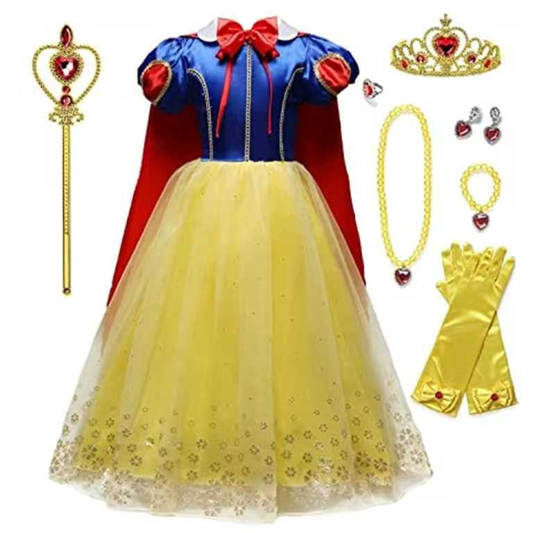 Girl Princess Dress with Sparkling Tulle and Cape Ivyshape