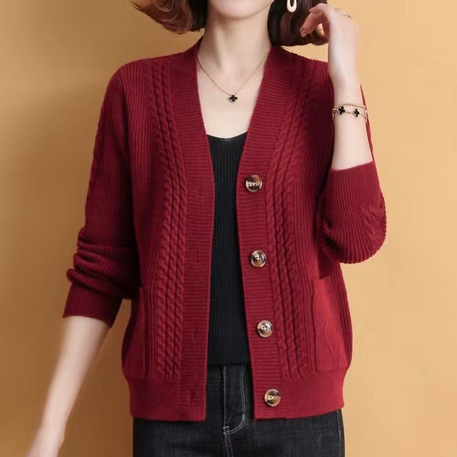 IvyShape | Fashionable Autumn Casual Knitted Top