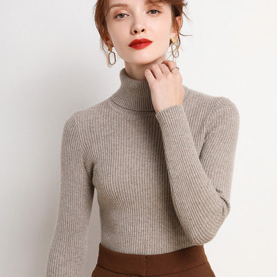 Ivyshape | Women's Cashmere Knit Pullovers