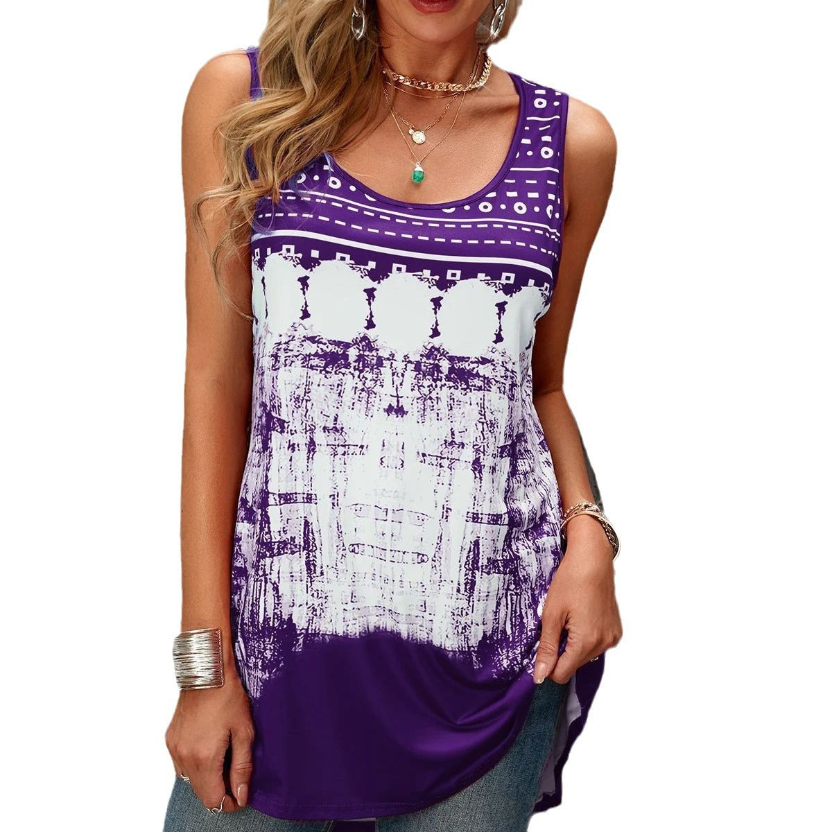 Women's Performance Long Sleeve Top with Graphic Design Ivyshape