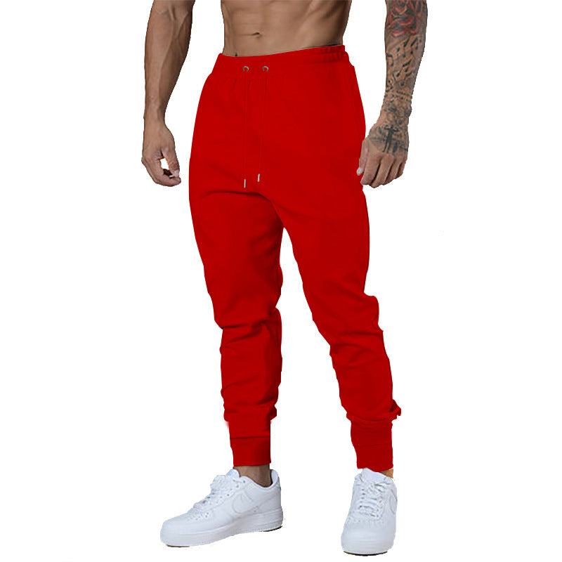 Men's comfortable sports pants with elastic waistband Ivyshape