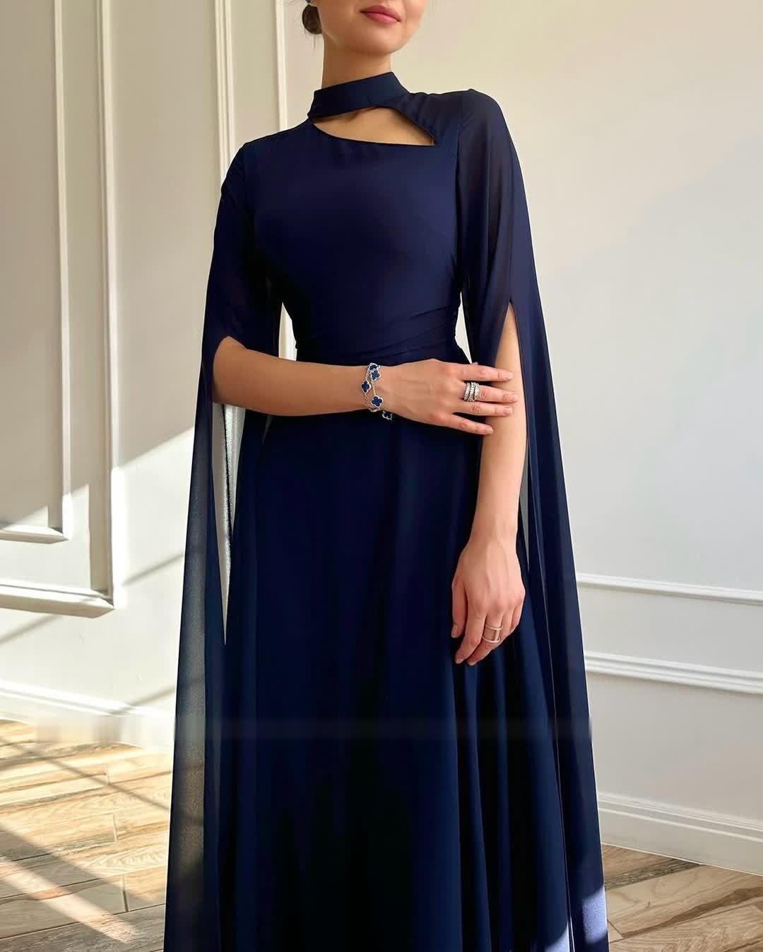 IvyShape | Lightweight Chiffon Party Cape