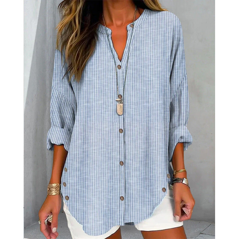 Women Classic and Casual Shirt Blouse Ivyshape