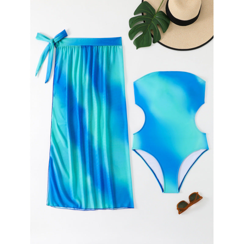 Women’s swimsuit with fashionable cover-up Ivyshape