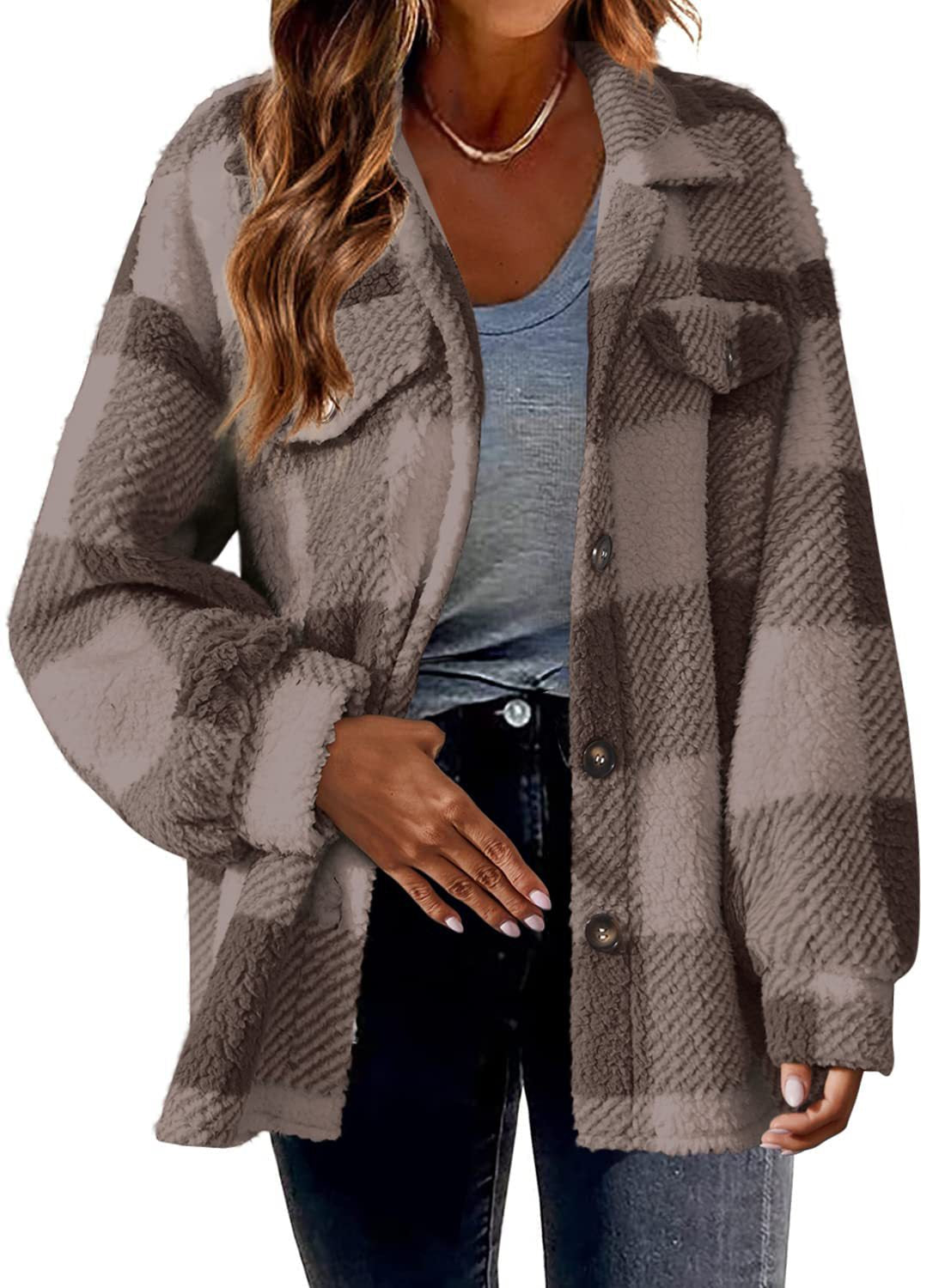 Ivyshape | Casual and Comfortable Coat