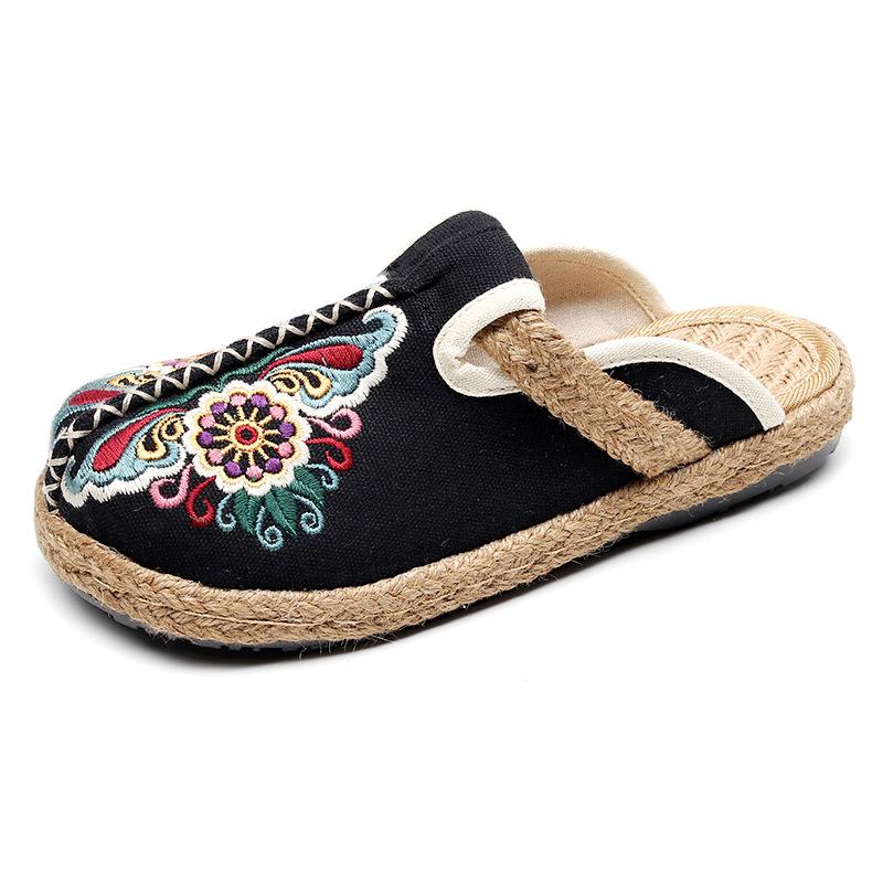 ethnic trend cloth shoes women's ancient embroidered women's shoes hand-woven shoes spread the supply explosions