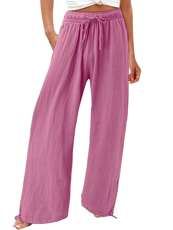 Women Light Loose Lounge Pants Ivyshape