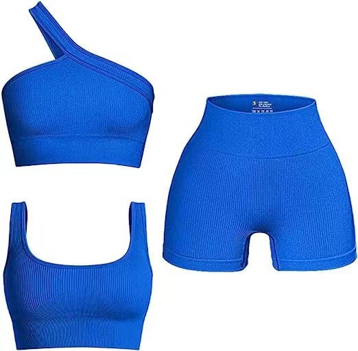Women’s Sports Bra and Shorts Set Ivyshape