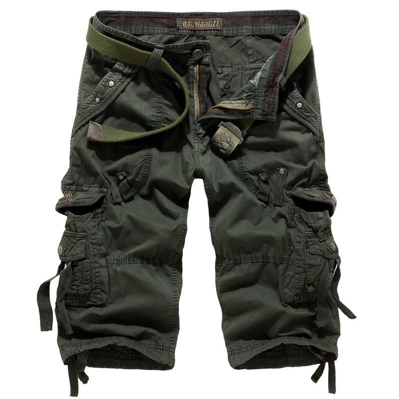 Men's Cargo Shorts with Multiple Pockets IvyShape