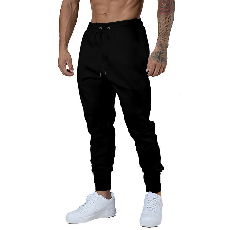 Men's comfortable sports pants with elastic waistband Ivyshape
