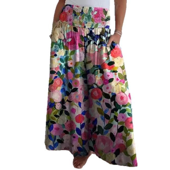 Women's Relaxed Fit Wide Trousers Ivyshape