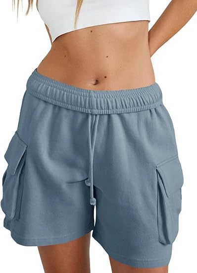 Ladies Casual Cargo Shorts Ivyshape