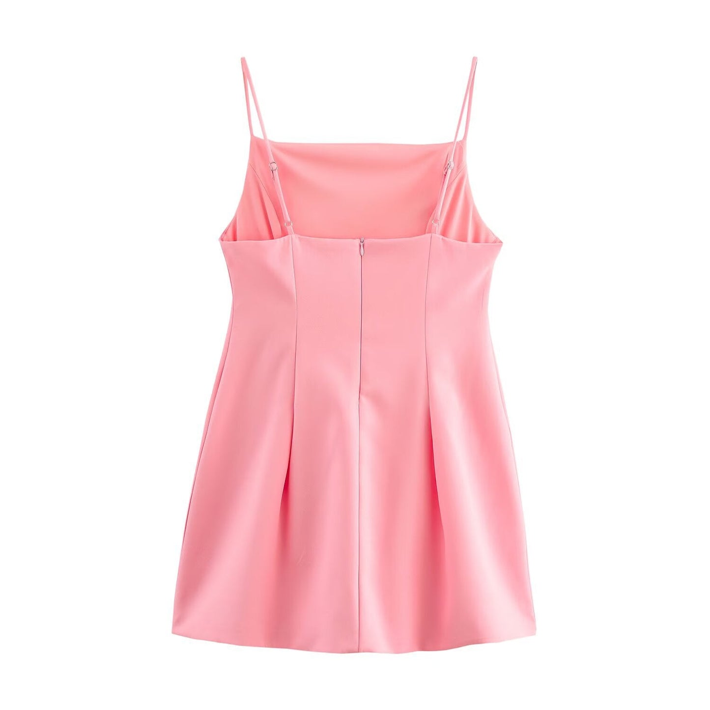 Sexy Hot Girl Pleated Short Camisole Dress