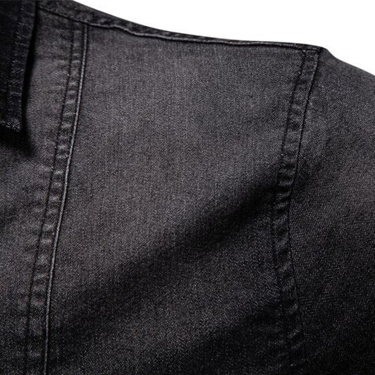 Men's Denim Shirt Ivyshape