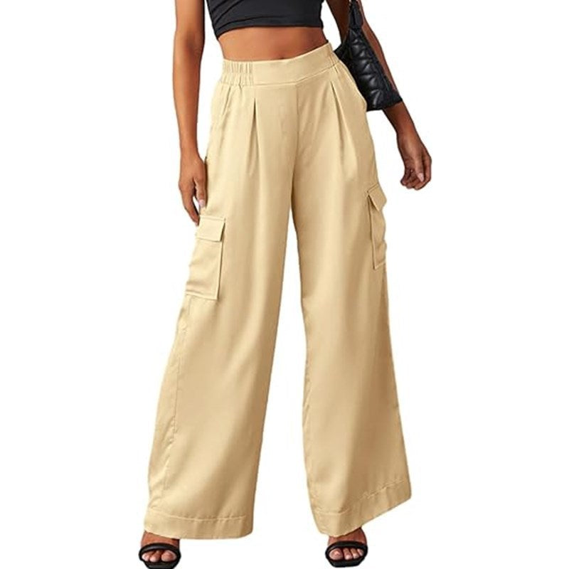 Women's wide Cargo pants in urban style Ivyshape