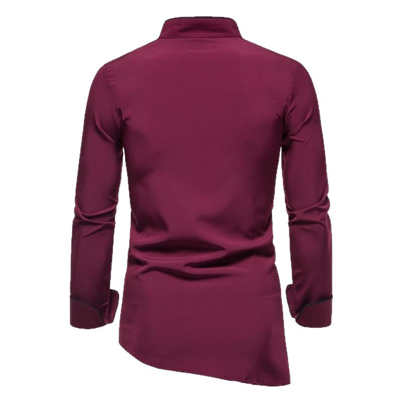 Men's chef jacket with elegant contrasts and high-quality workmanship Ivyshape