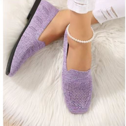 Ladies breathable and comfortable casual shoes in ballerina style Ivyshape