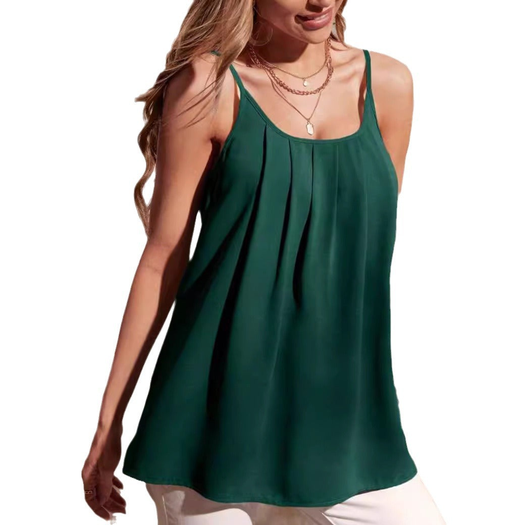 IvyShape | Relaxed Sleeveless Loose Casual Slip Dress