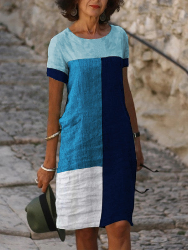 Women Artistic Graphic Midi Dress Ivyshape