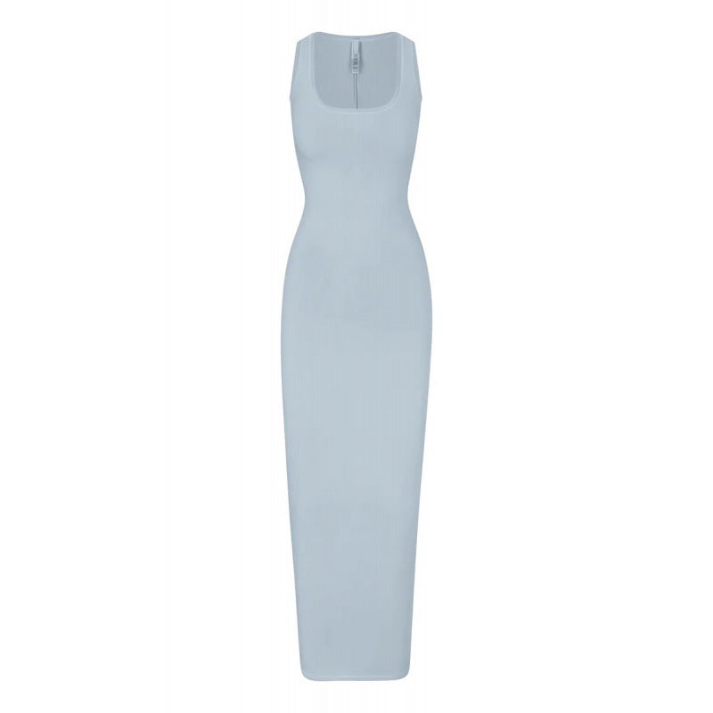 Women Elegant Sleeveless Maxi Dress Ivyshape