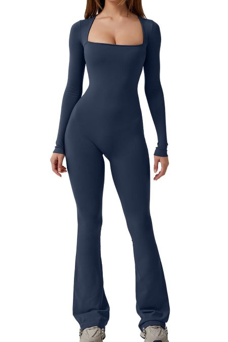 Ivyshape | Solid Bodyfit Jumpsuit