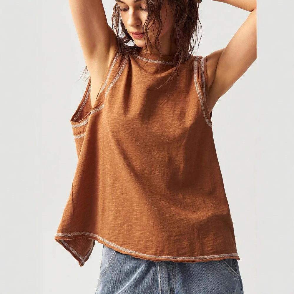 Ladies casual oversized T-shirt Ivyshape