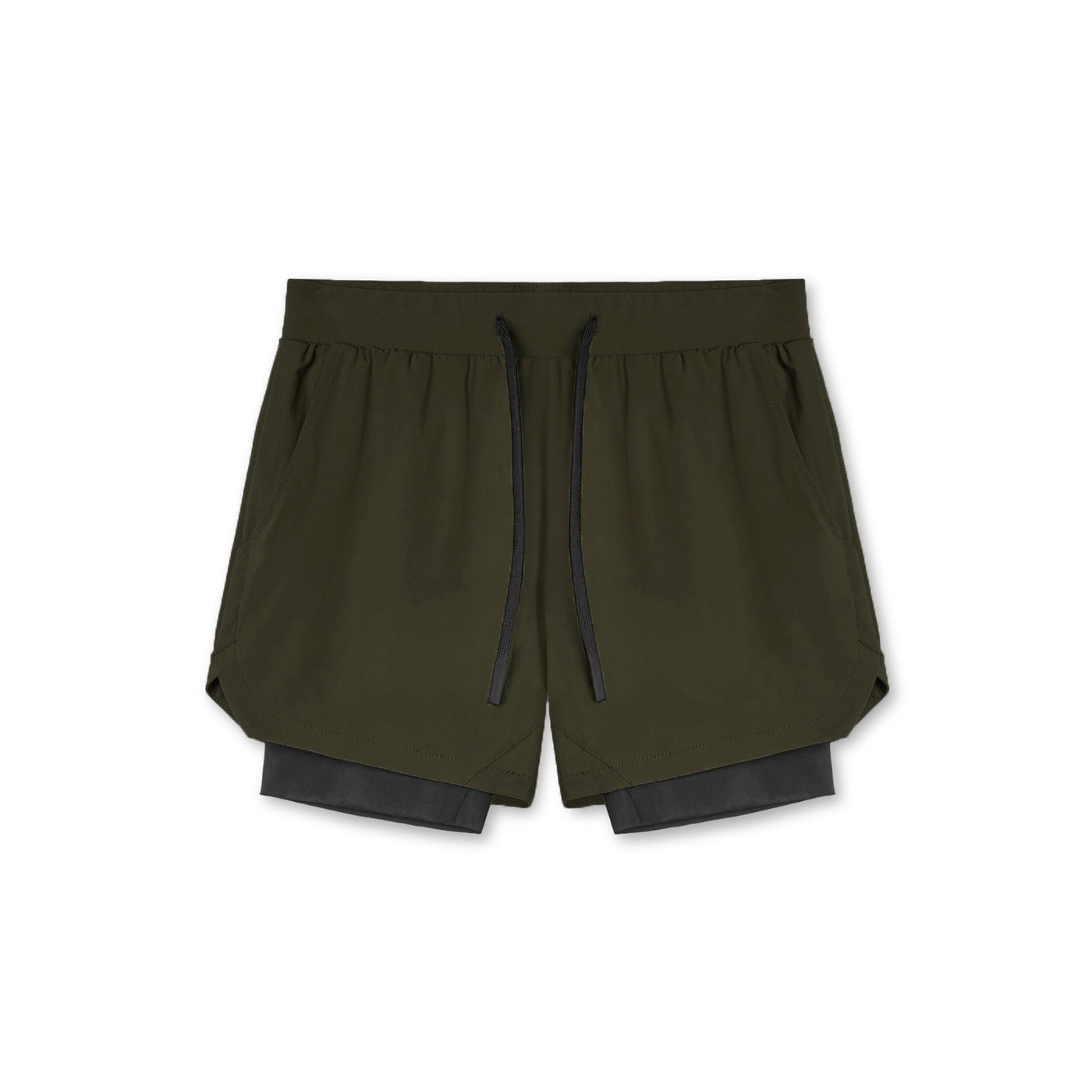 Men's Sporty Hybrid Shorts with Inner Lining Ivyshape