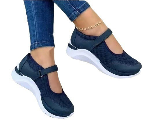Women's Breathable Slip-On Sports Shoes with Comfortable Cushioning Technology Ivyshape