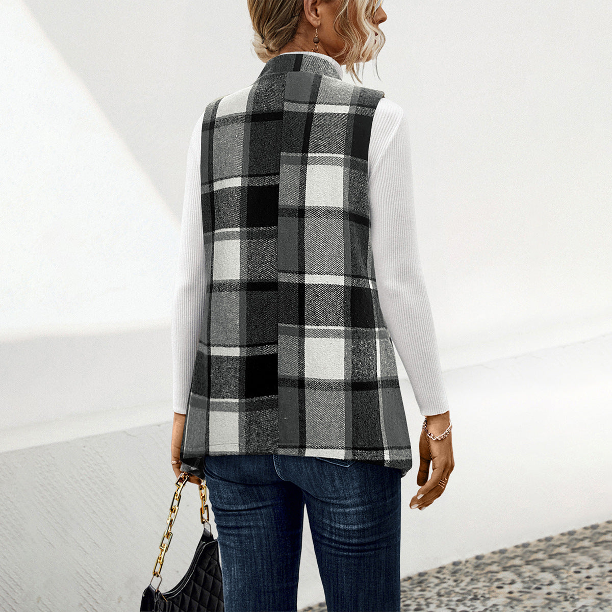 Women's Long Sleeve Vest Ivyshape