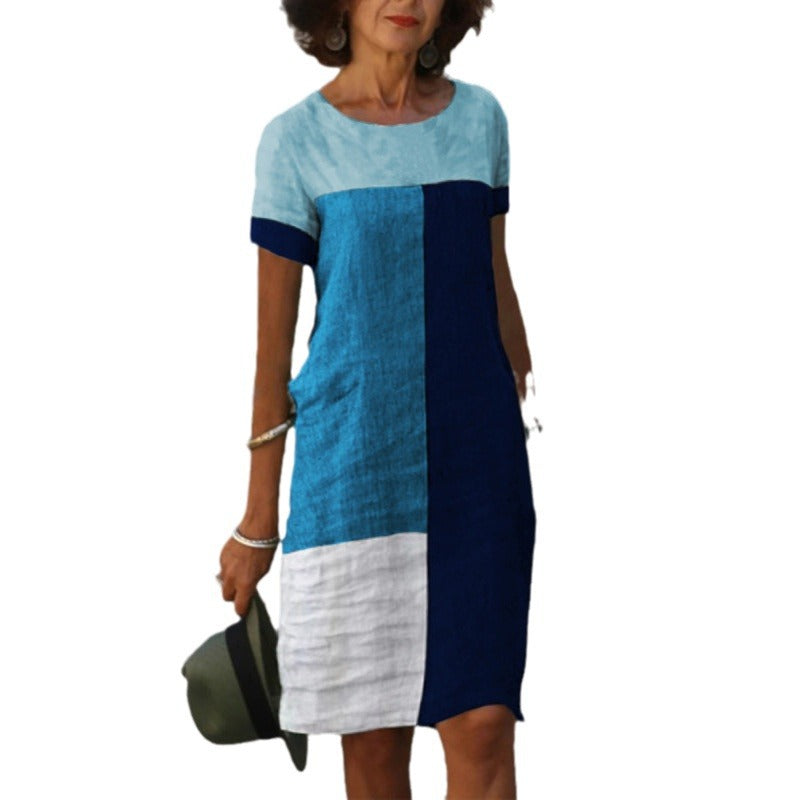 Women Artistic Graphic Midi Dress Ivyshape