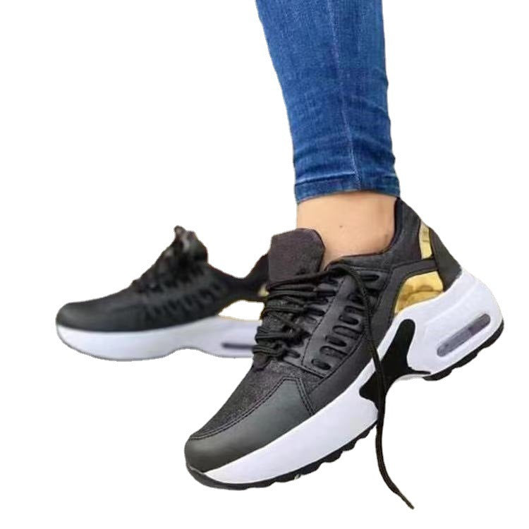 Women Light Air Cushion Sneakers Ivyshape