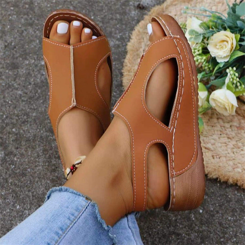 Stylish adjustable clogs sandals for women Ivyshape