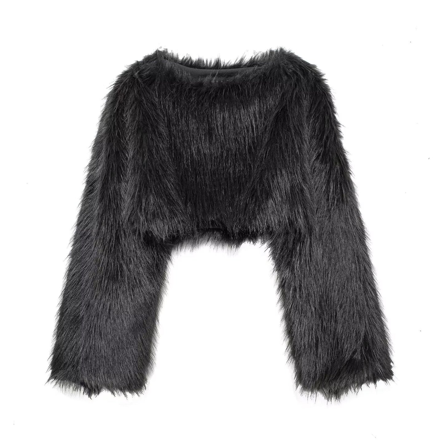 Women Fashion Faux Fur Vest Ivyshape