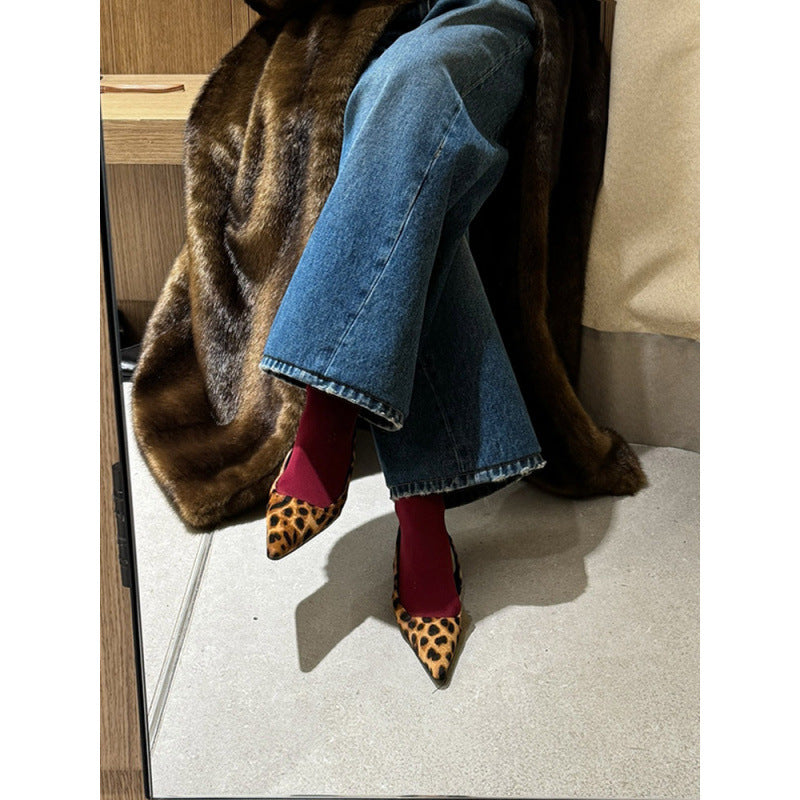 Women Faux Fur Coat in Luxurious Oversized Style Ivyshape