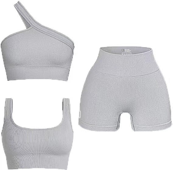 Women’s Sports Bra and Shorts Set Ivyshape