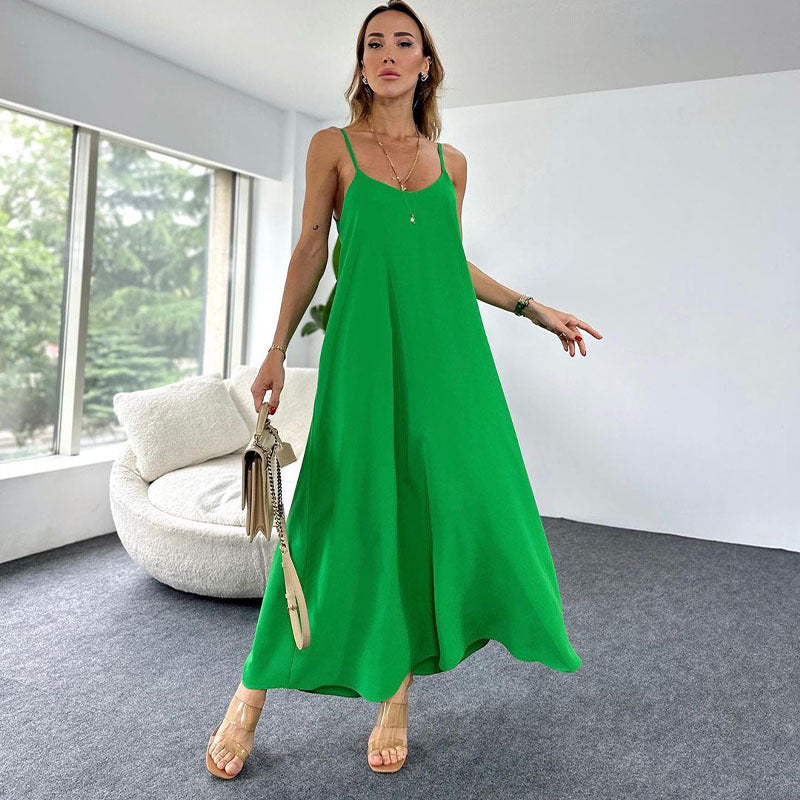 Women Elegant Maxi Slip Dress Ivyshape