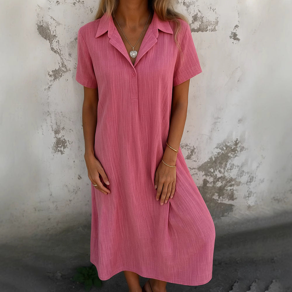 Women's Shirt Dress Ivyshape