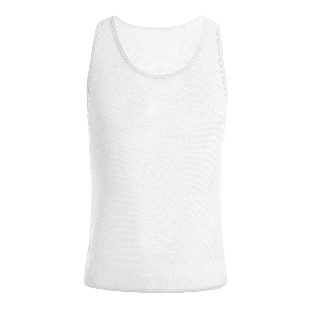 Men's Sporty Mesh Tank Top Ivyshape