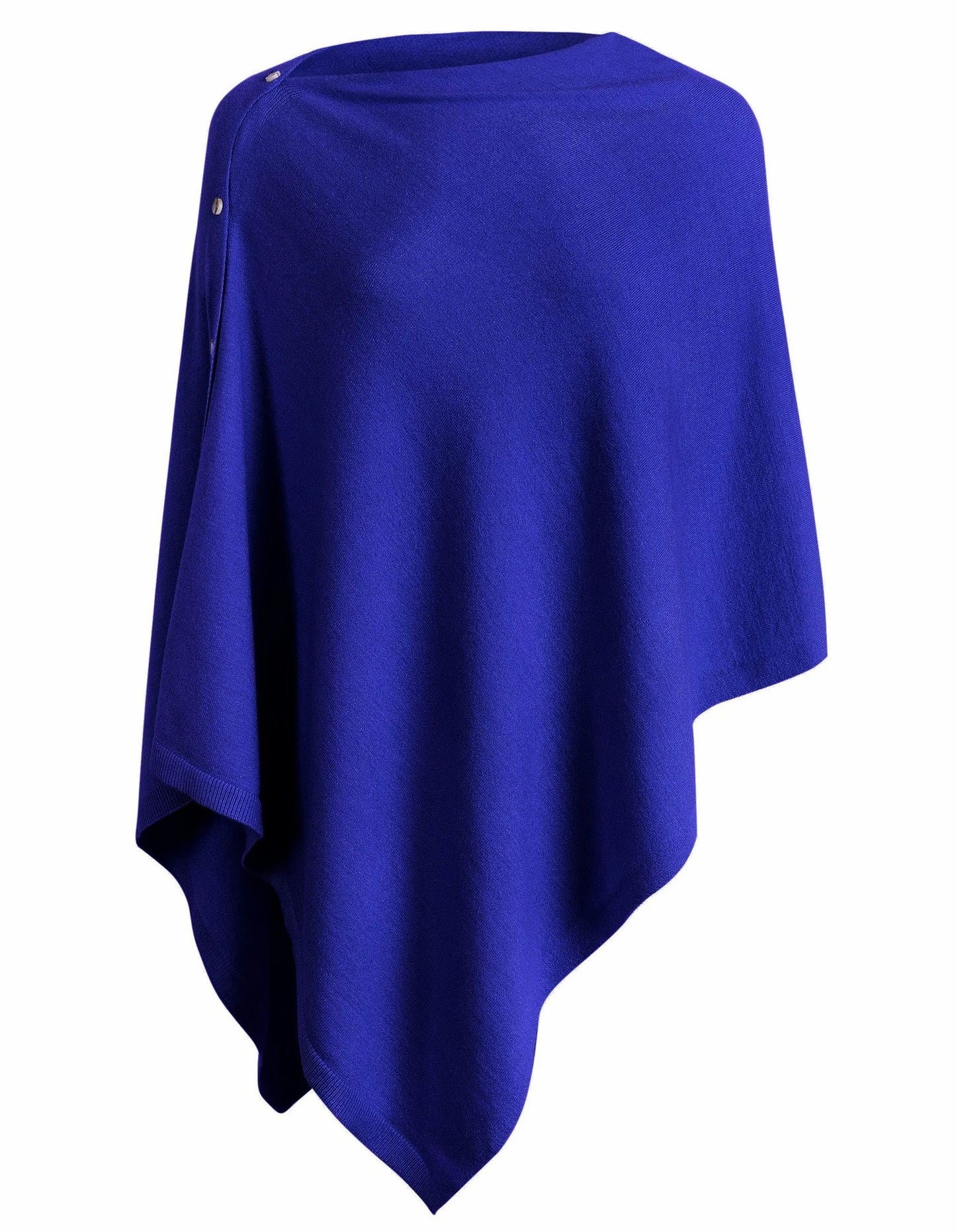 Women's versatile poncho made from high-quality material blend Ivyshape