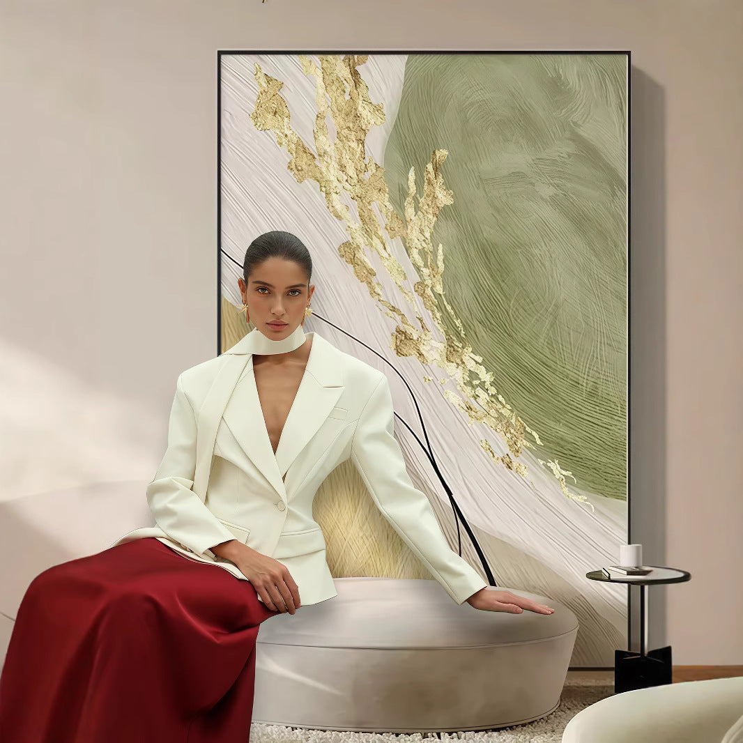 Women's Fashion Oversized Blazer Jacket with Unique Cut Ivyshape